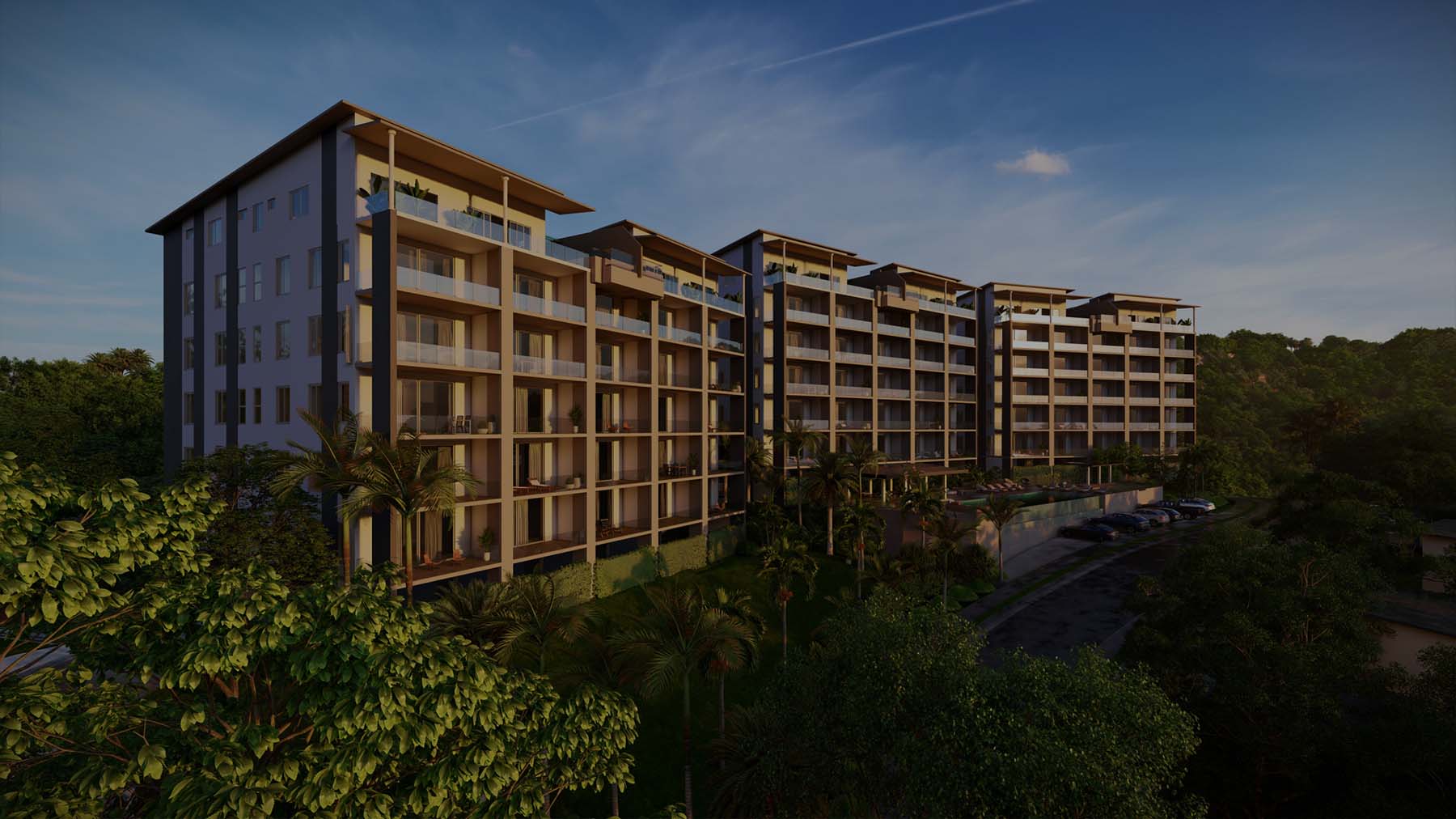 Vista Azul Costa Rica - Condominium Rendering - Exterior