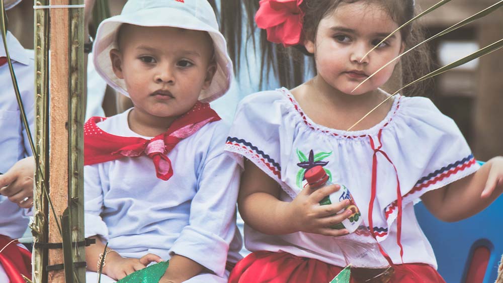 Independence Day Celebration in Costa Rica