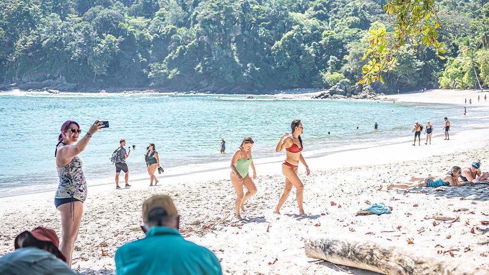 Beach at Manuel Antonio National Park