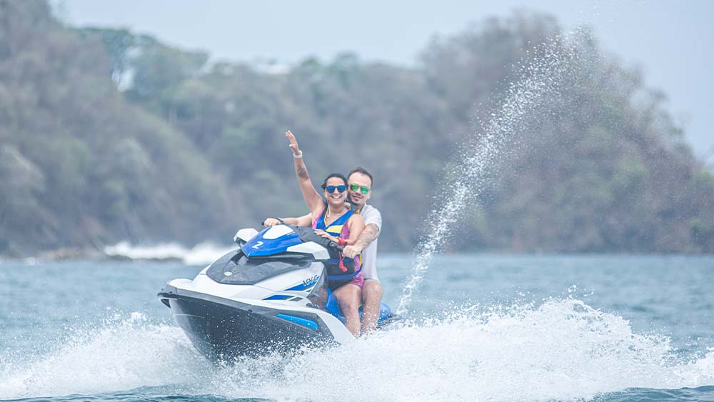 Jet Ski Tour in Herradura Bay